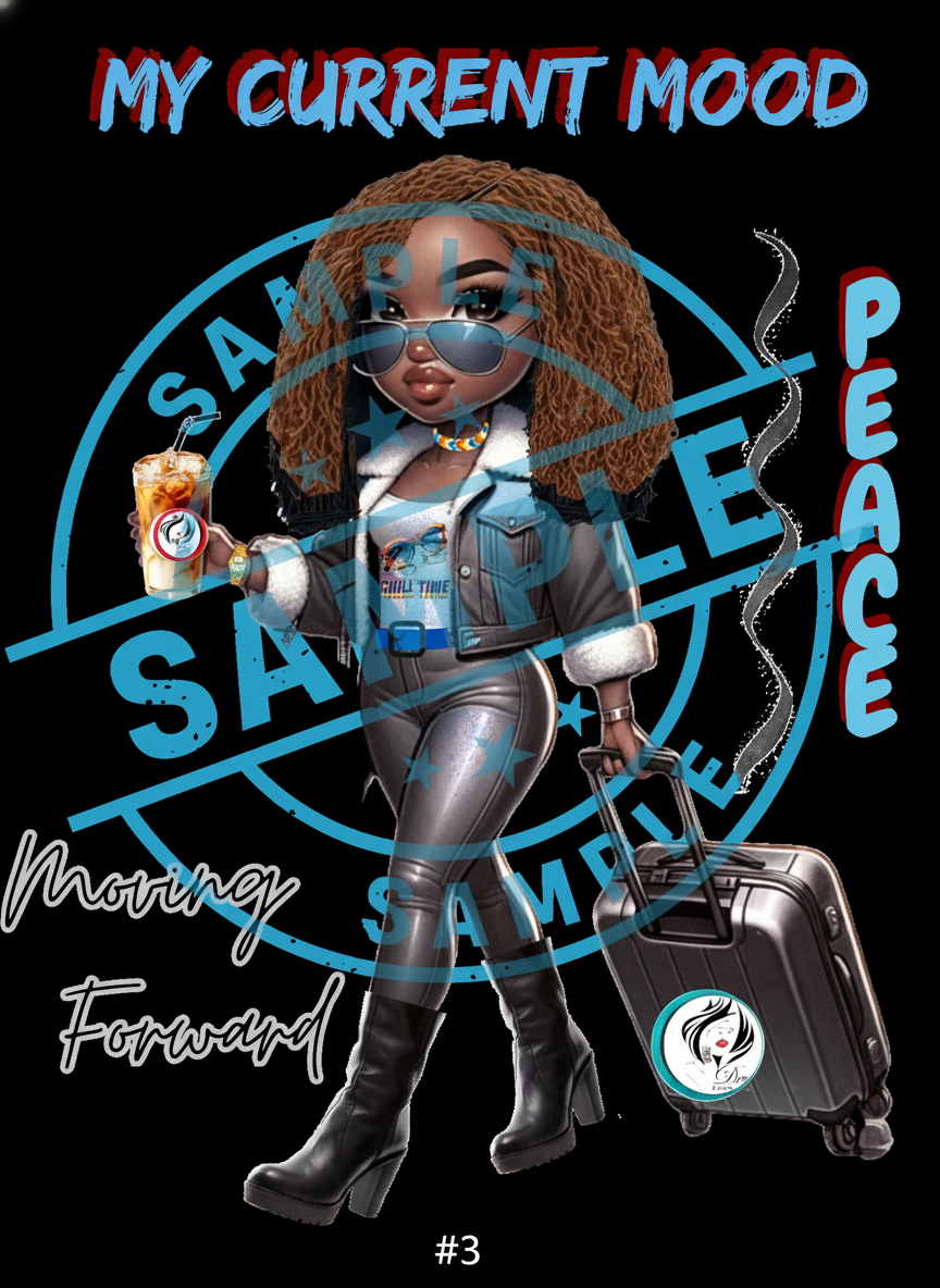 My Current Mood Short Sleeve T-shirts(Peace)