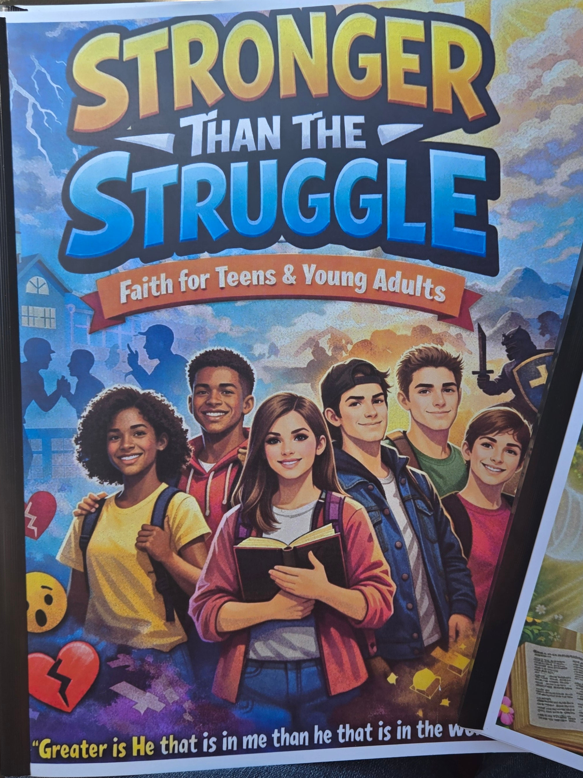 Stronger Than The Struggle Activity Book Ages 13 to 21