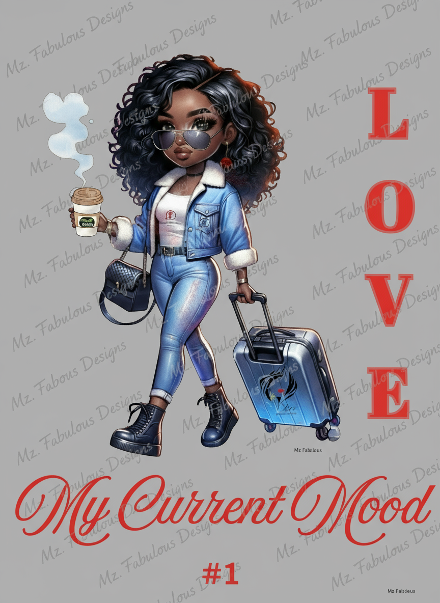 My Current Mood Short Sleeve T-shirts(Love)