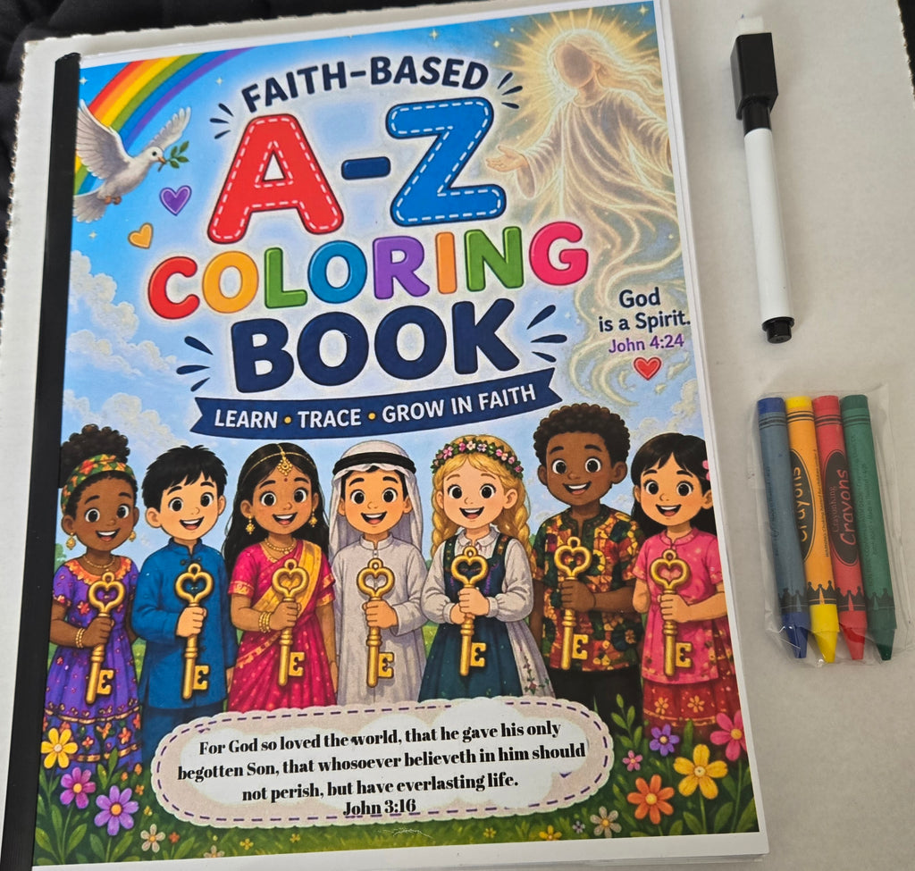 A-Z Coloring  Activity Book