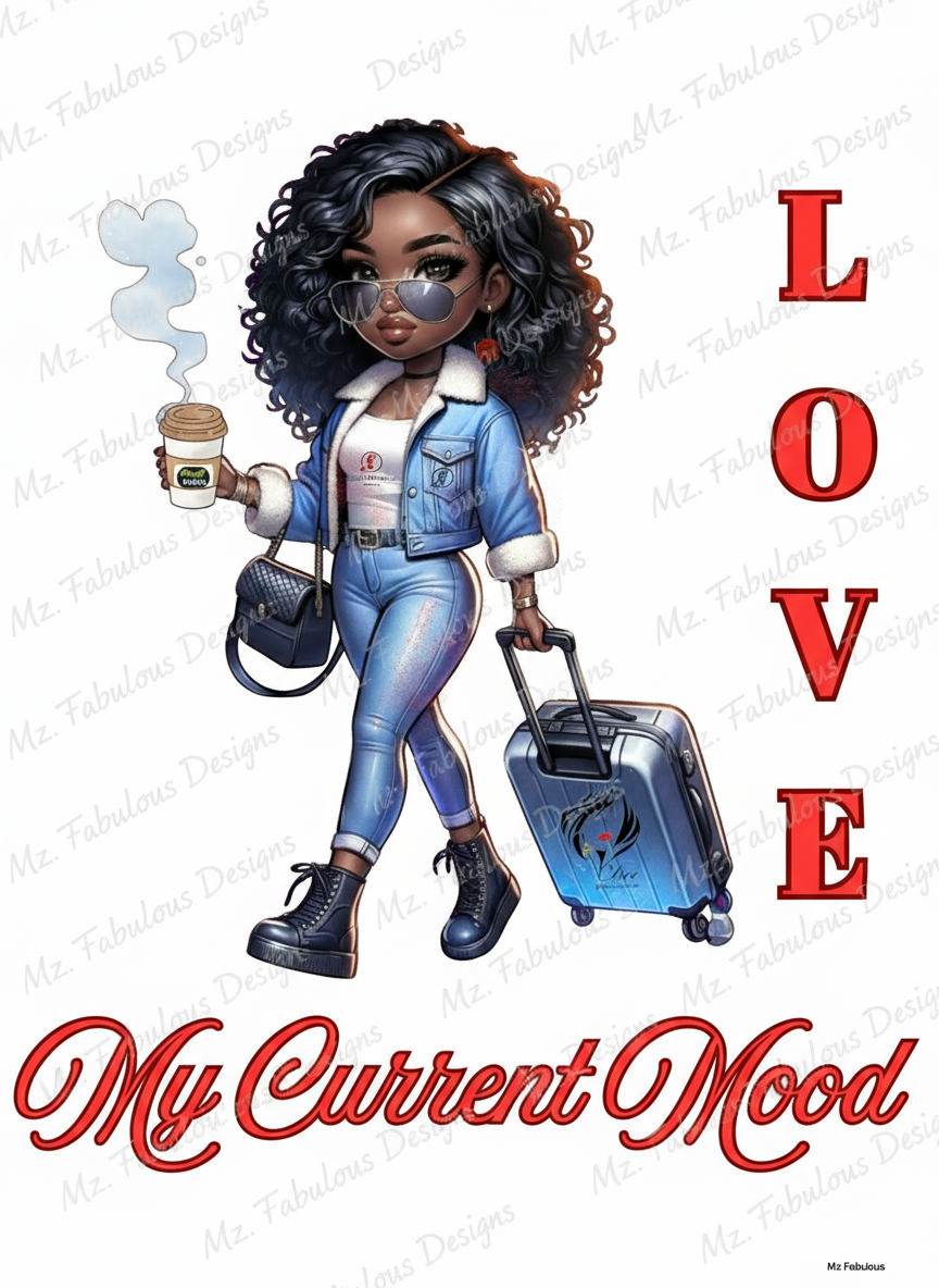 My Current Mood Short Sleeve T-shirts(Love)