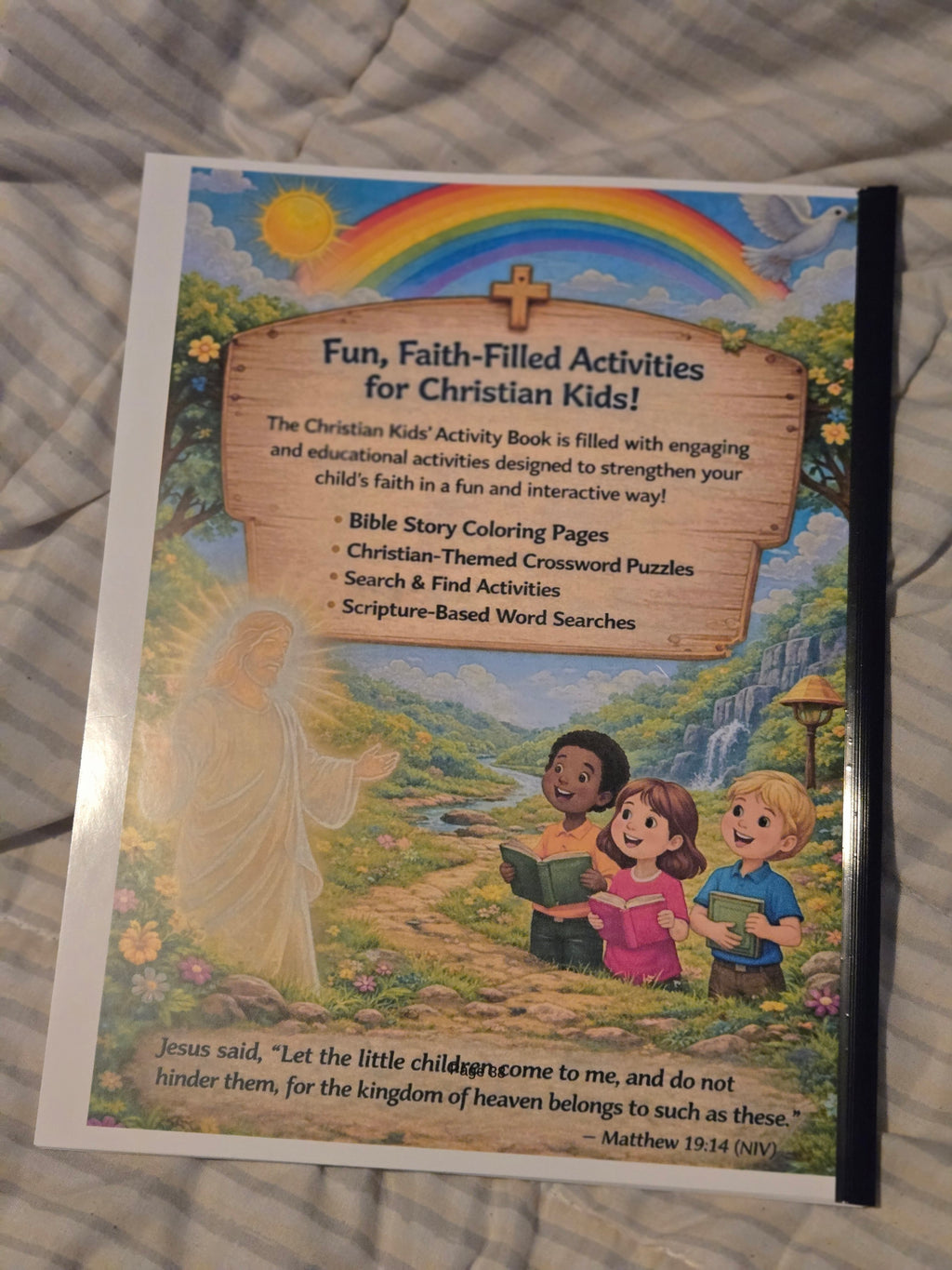 Christian Kids Activity Book | Faith Based Fun Ages 5-12
