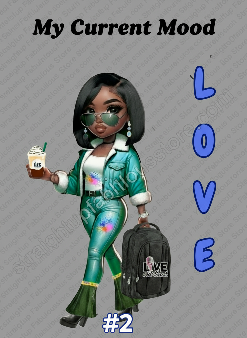 My Current Mood Short Sleeve T-shirts(Love)